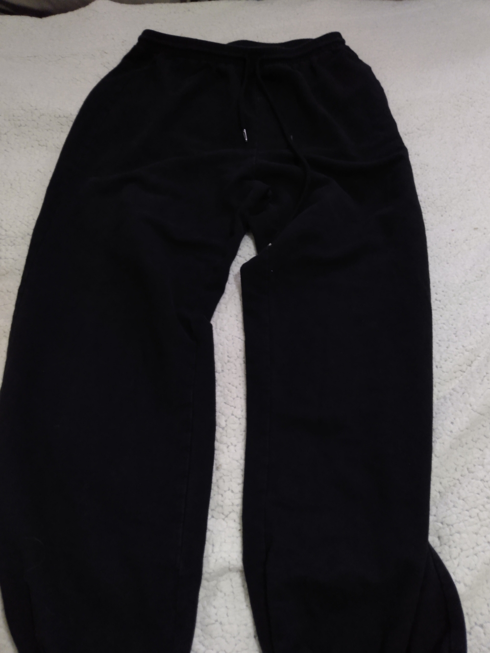 SHEIN Black Women's Drawstring Jogger Sweatpants